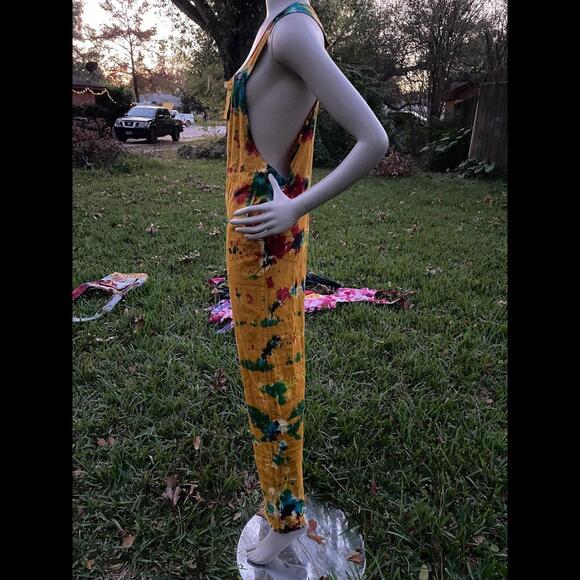 Handmade Beautiful tie dye jumpsuit - Picture 5 of 12